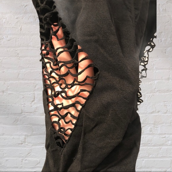 🍁Fall Sale🍁 Bebe Sexy Black Bodycon Cutout Dress - Picture 3 of 5